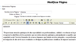 Editor de Contenido:: Clic, Desarrollo web y soluciones en TI