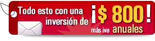 Todo esto por 800 pesos anuales Todo esto por 800 pesos anuales
